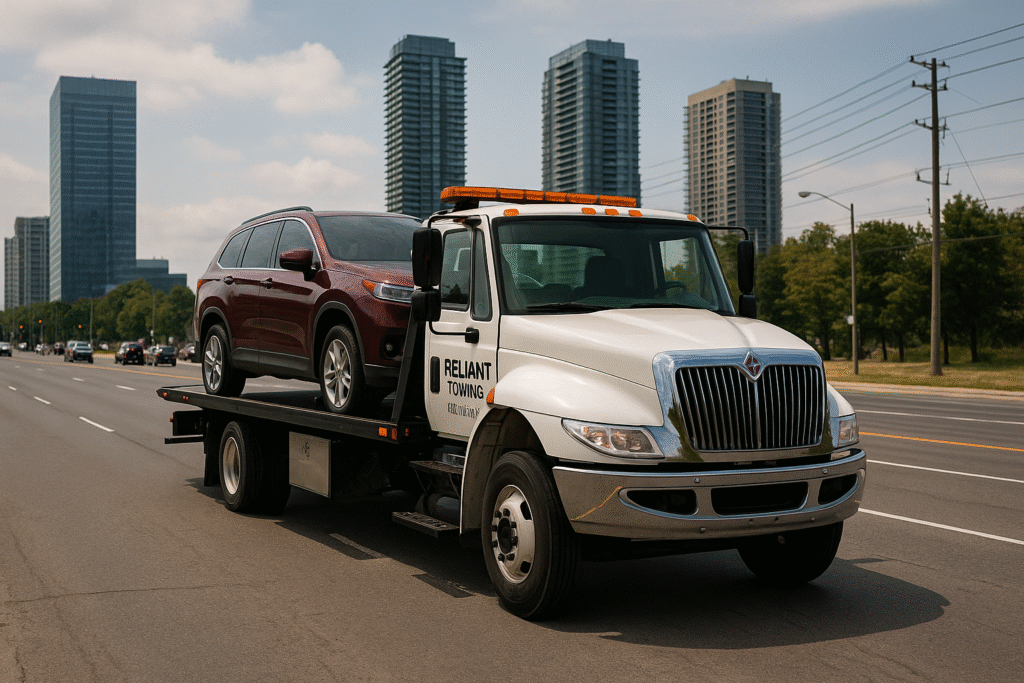 Towing Emergency Toronto - Reliant Towing