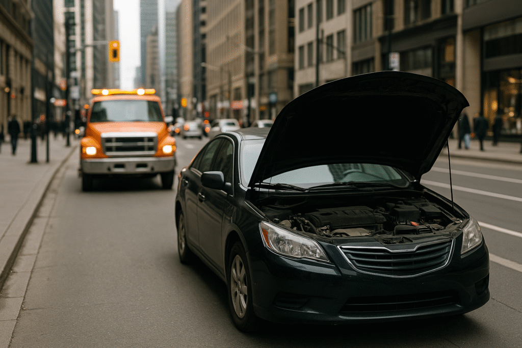 Towing Services Downtown Toronto - Reliant Towing