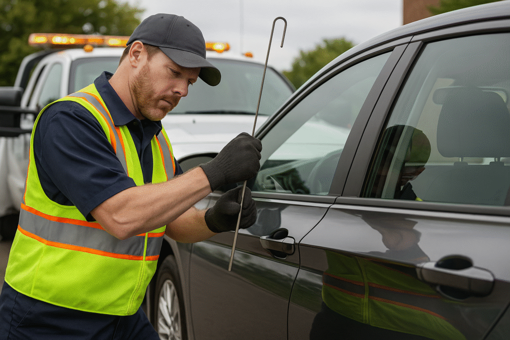 Lockout service in Richmond Hill - Reliant Towing
