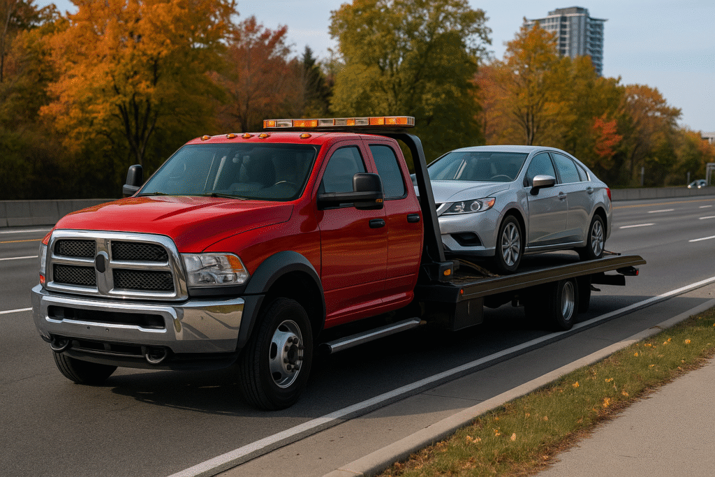 Emergency Towing in Mississauga - Reliant Towing