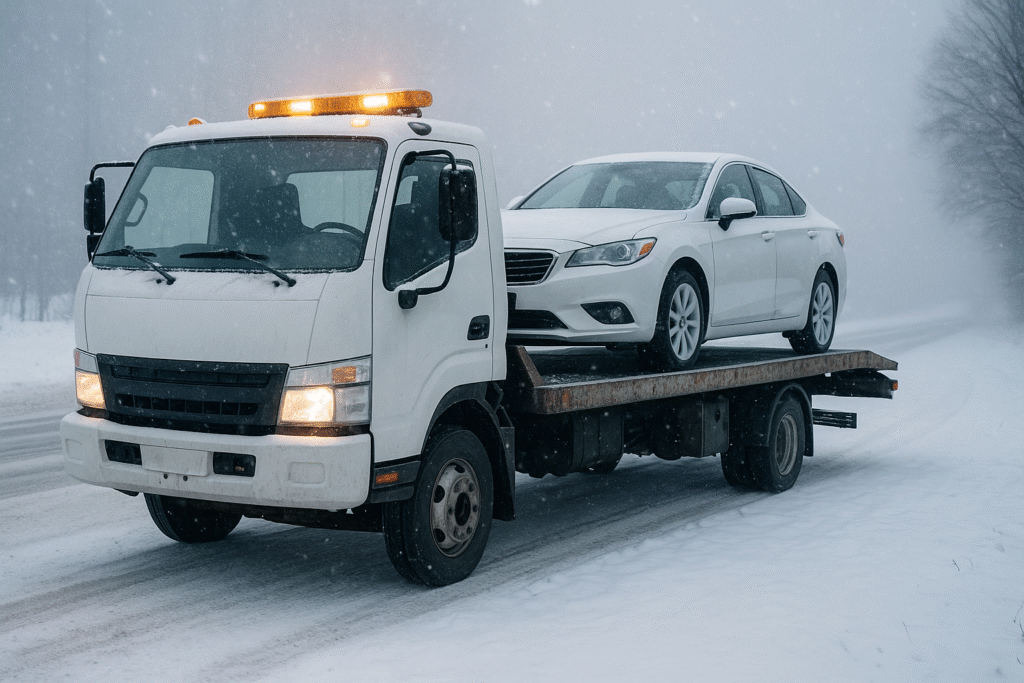 Winter Towing Services in North York - Reliant Towing