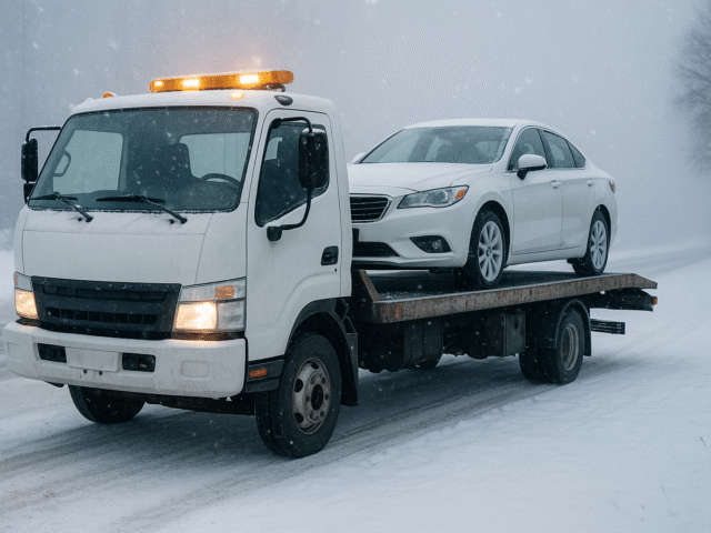 Winter Towing Services in North York: Stay Safe in Snow & Ice