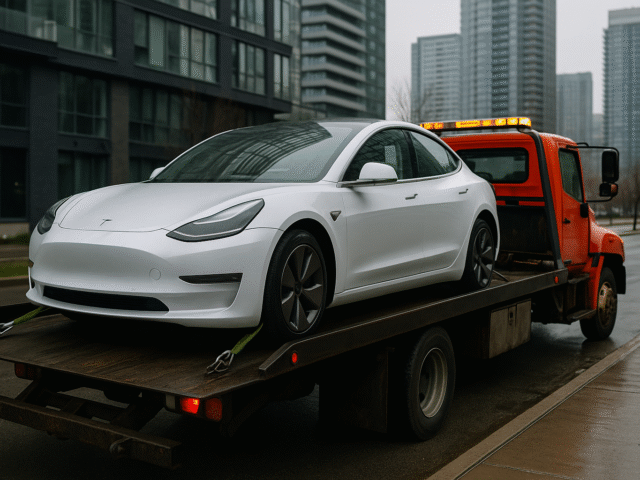 Towing Electric Vehicles in Toronto: What You Must Know Before You Call